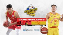 NCAA 99 Men's Basketball Mapua vs SSCR (Highlights) | NCAA Season 99