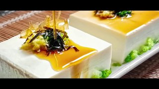 เมนูสุขภาพ เต้าหู้เย็น สไตล์ญี่ปุ่น | Cold Tofu Hiyayakko Appetizer: Simple Yet Delicious Bean Curd