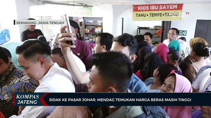 Sidak ke Pasar Johar, Mendag Temukan Harga Beras Masih Tinggi