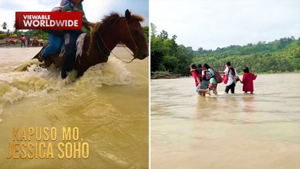 Nagngangalit na ilog, araw-araw na kalbaryo ng mga taga-Panabo, Davao | Kapuso Mo, Jessica Soho