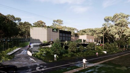 Artist impression of the redeveloped Burgh Healthy Hub | September 28, 2023 | Illawarra Mercury