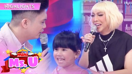 Vice Ganda gets jealous of Vhong and Mini Miss U Mary's conversation | It's Showtime Mini Miis U