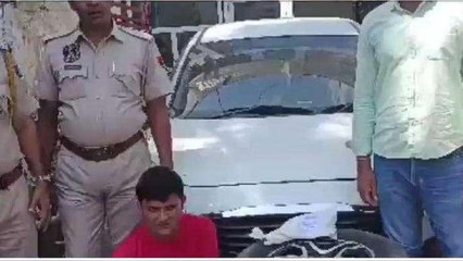 जयपुर: हाईटेक चोर गिरफ्तार, दिन में सरकारी गाड़ी चलाता, रात को कारों से सामान चुराता