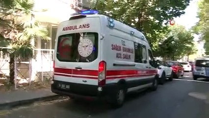 Le voleur s'est laissé dans le vide à la suite de la tentative de vol à Bakırköy