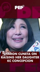 Sharon Cuneta on raising KC Concepcion | PEP Throwback #shorts