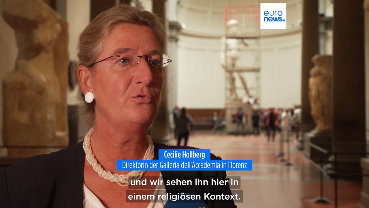 Entstaubt, gepflegt und geliebt: Michelangelos David in Florenz