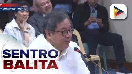 DOH Sec. Herbosa, hindi nakumpirma kahapon sa Commission on Appointments