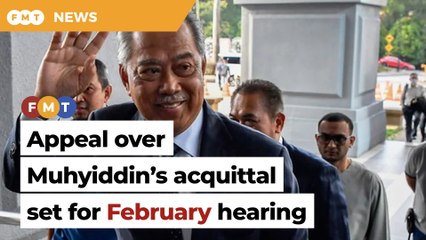 Appeal to reinstate Muhyiddin’s power abuse charges for February hearing