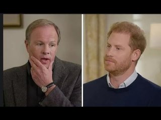 Le prince Harry riposte alors que Bradby lui dit "beaucoup de gens veulent que tu la fermes!"