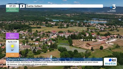 27/09/2023 - Le 6/9 de France Bleu Belfort Montbéliard en vidéo