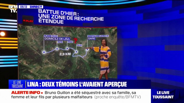 LES ÉCLAIREURS - Disparition de Lina: le périmètre de recherches élargi en Alsace
