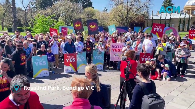 Yes rally in Bendigo September 27, 2023 Bendigo Advertiser