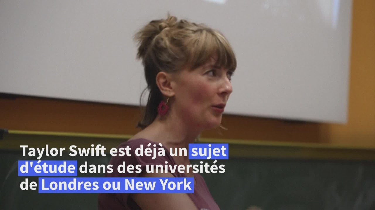 Dans une université belge, Taylor Swift au programme d'un cours de littérature