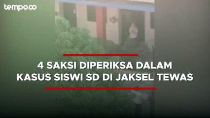 4 Saksi Diperiksa dalam Kasus Siswi SD di Pesanggrahan Tewas Jatuh dari Lantai 4
