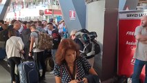 Terremoto, sospesa la circolazione treni: disagi alla stazione Napoli Centrale
