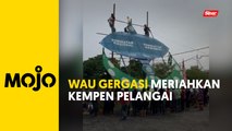 Replika wau gergasi curi tumpuan di Pelangai