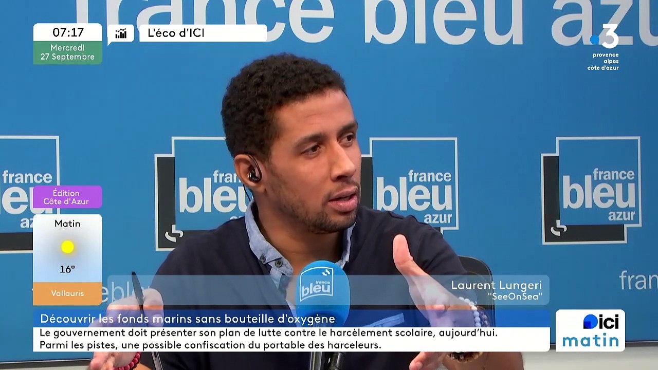 FRANCE BLEU AZUR - L'éco d'ici avec SeeOnSea