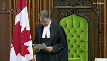 استقالة رئيس مجلس العموم الكندي بعد دعوته جنديًا قاتل مع وحدة نازية إلى البرلمان