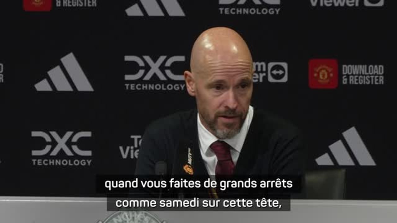 Manchester United - Erik ten Hag : "Onana ? Il a fait deux arrêts fantastiques"