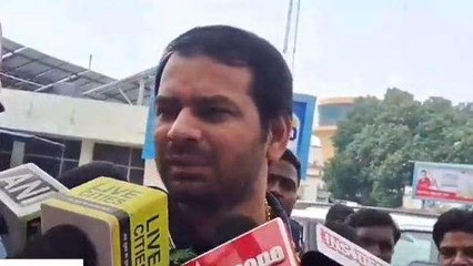 पटना: बीजेपी पर भड़के तेज प्रताप यादव, कहा- भाजपा डरी हुई है