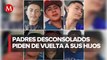 Familiares de jóvenes secuestrados en Zacatecas buscan respuestas del gobernador