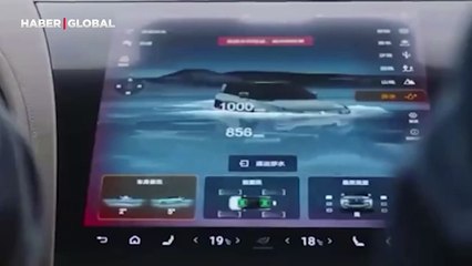 Çin'de 30 dakika boyunca suda yüzebilen araç geliştirildi