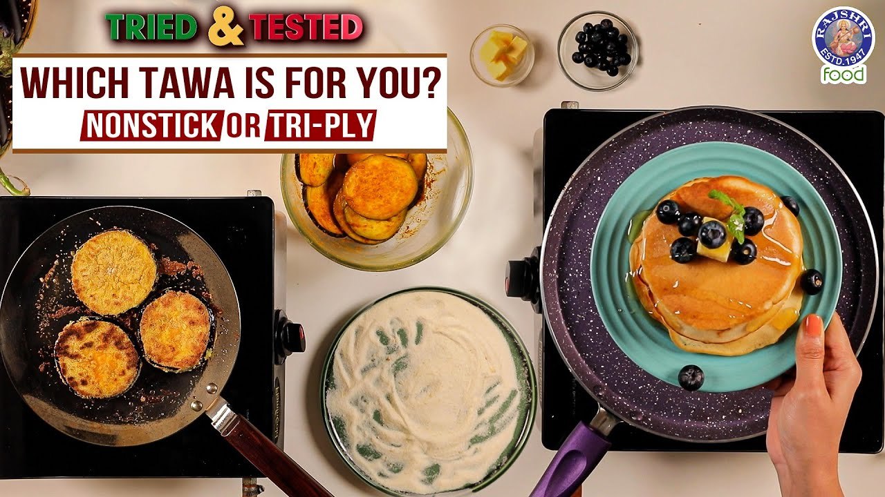Non Stick Tawa Vs Tri-Ply Tawa | Which to buy Nonstick Tawa or Tri-Ply Tawa
