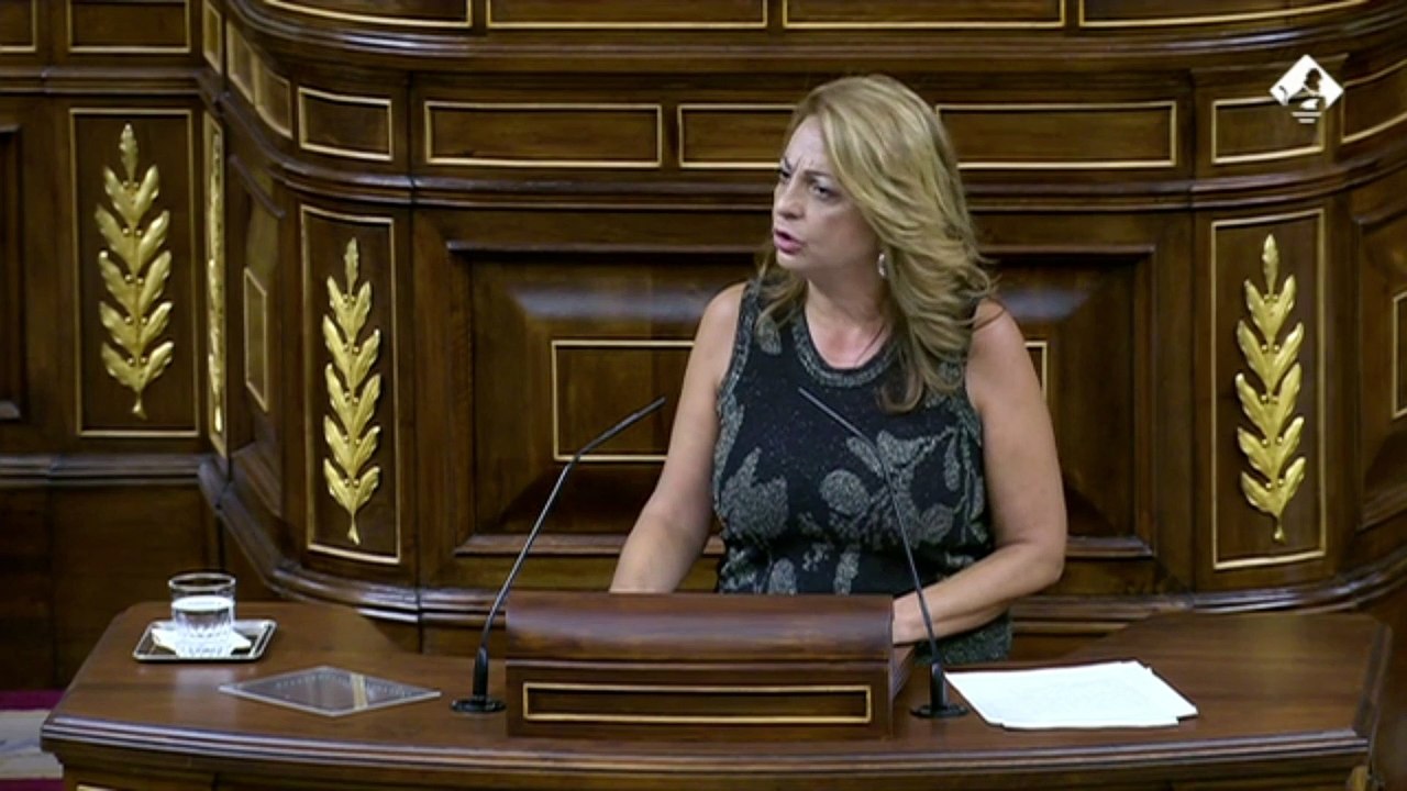 La única diputada de Coalición Canaria reitera...