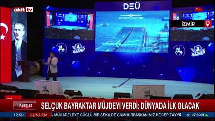 Selçuk Bayraktar müjdeyi verdi; Dünyada ilk olacak