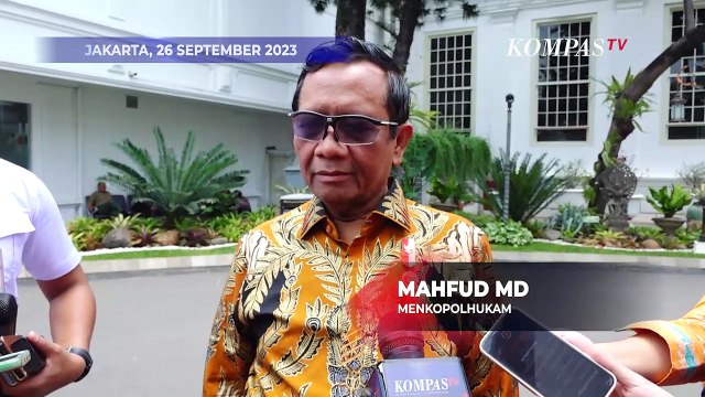 Mahfud Kritik MK soal Aturan Batas Usia Capres-Cawapres