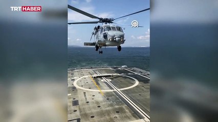 Helikopterler milli gemilere yerli teknoloji yardımıyla inecek