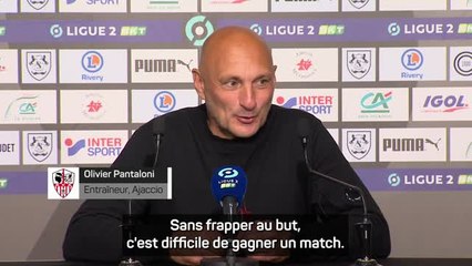 8e j. - Pantaloni : "Sans frapper au but, c'est difficile de gagner un match"