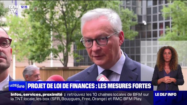 Reconstituer des réserves financières , réduction des dépenses et désendettement : les mesures fortes de Bruno Le Maire, ministre de l'Économie
