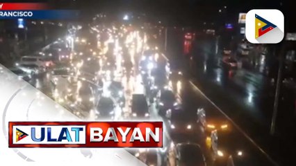 Ilang lugar sa Metro Manila, binaha; baha, nagdulot ng mabigat na trapiko sa ilang kalsada