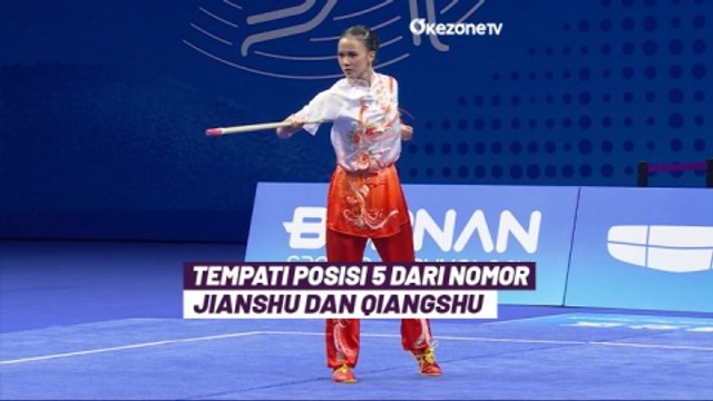 Highlight Asian Games 2023 : Atlet Wushu Wanita Indonesia Nandhira Maurishka Gagal Sumbang Medali