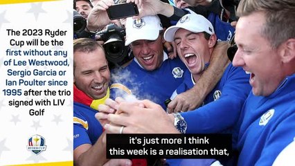 Download Video: McIlroy takes dig at LIV golfers missing Ryder Cup