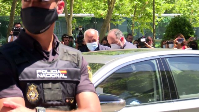 José Luis Moreno, satisfecho tras declarar en la Audiencia Nacional