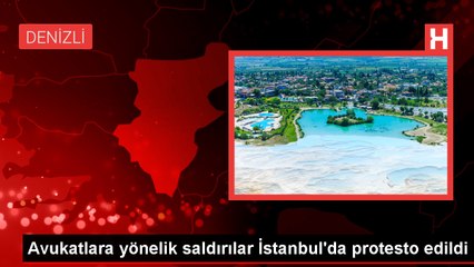 İstanbul Barosu Üyesi Avukatlar Şiddeti Protesto Etti