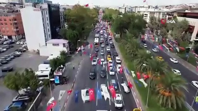 İçinde hasta olan ambulans yan yattı!