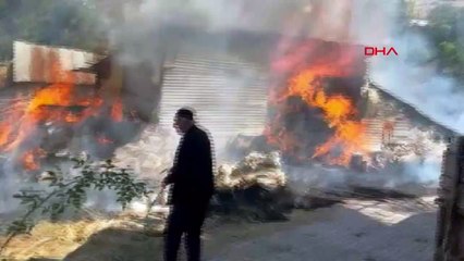 Sivas Zara'da Ahır Yangını