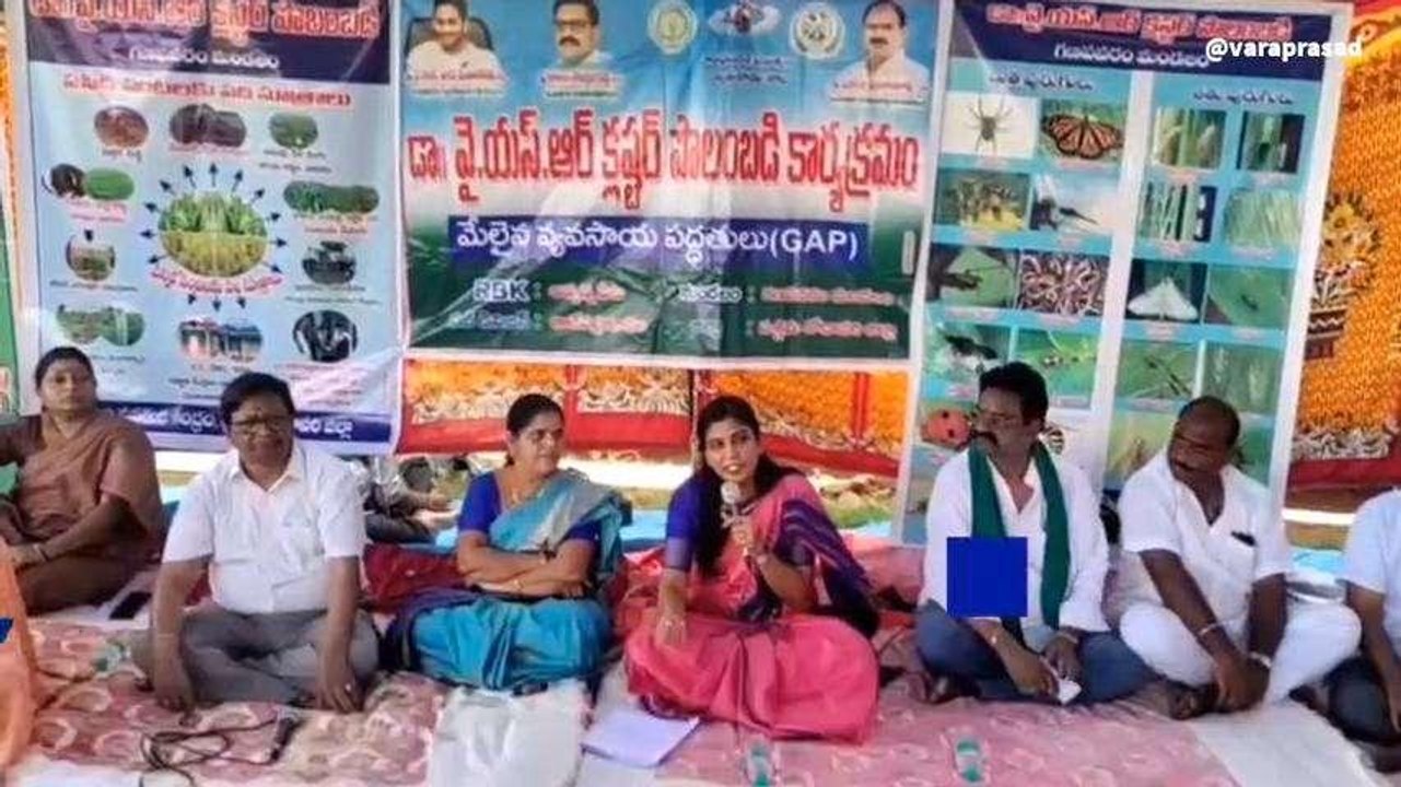 ఏలూరు జిల్లా: రైతులతో మమేకమైన కలెక్టరమ్మా.. ఏకంగా నేలపై కూర్చుని
