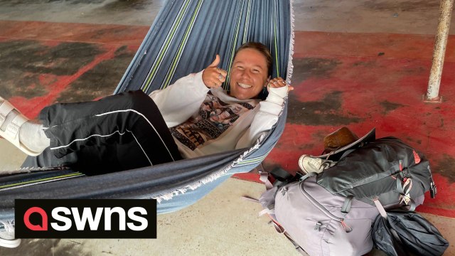 I travelled from Peru to Columbia by spending three days sleeping in a hammock on a cargo ship - alongside cows