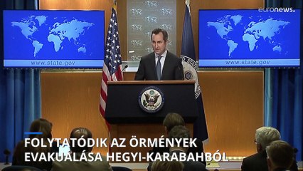 Folytatódik az örmények evakuálása Hegyi-Karabahból