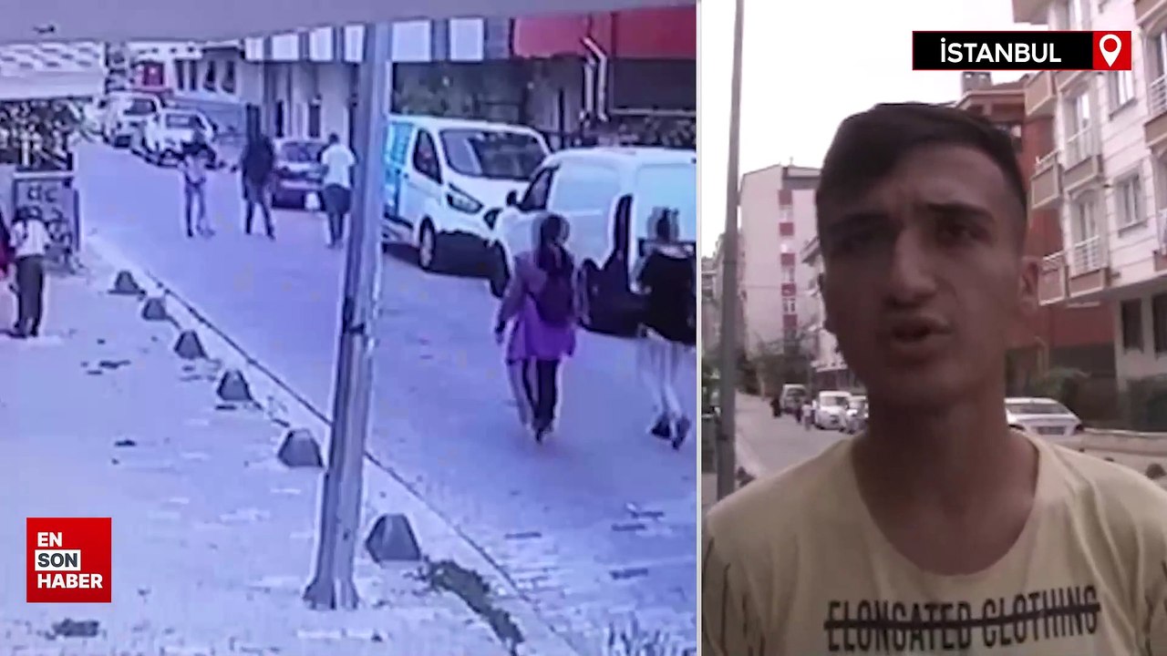 Küçükçekmece'deki silahlı saldırının kamera görüntüleri ortaya çıktı
