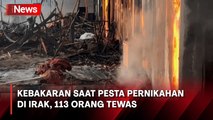 Pasca Kebakaran di Pesta Pernikahan di Irak, 113 Orang Tewas