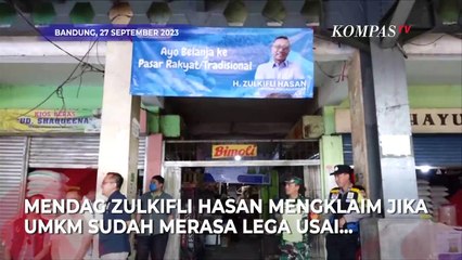 Pesan Mendag Zulhas buat Pelaku UMKM soal Penutupan TikTok Shop