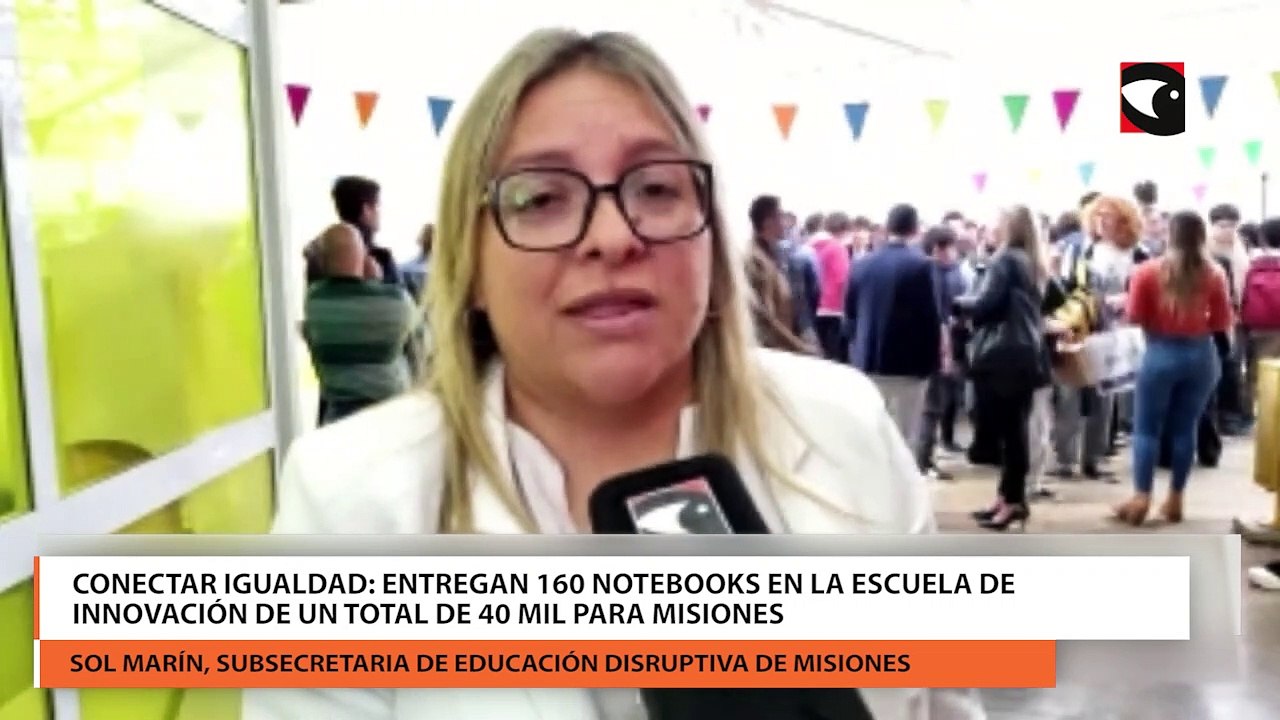 Conectar Igualdad: entregan 160 notebooks en la...