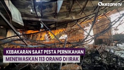 113 Orang Tewas Pasca Kebakaran di Pesta Pernikahan Irak