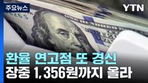 원·달러 환율, 하루 만에 연고점 또 경신...장중 1,356원 / YTN