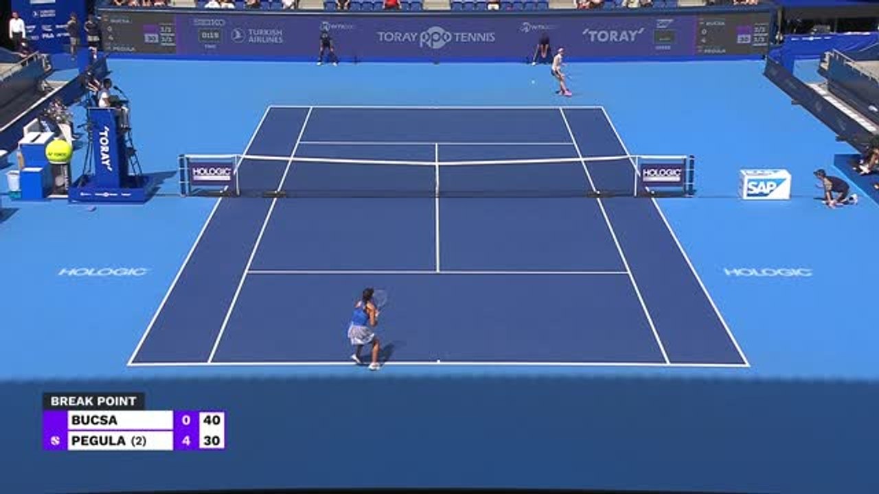 Tokyo - Pegula en quarts de finale